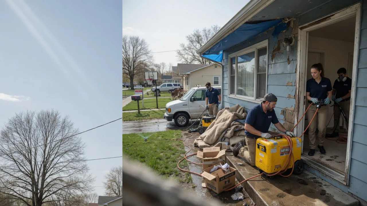 Basement Flood Cleanup in Stone Park, IL near me